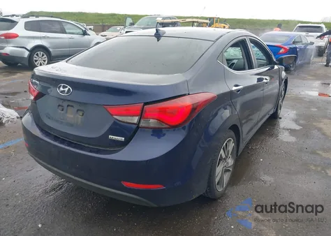 2014 Hyundai Elantra Limited из США, поврежденный, VIN 5NPDH4AE1EH500691